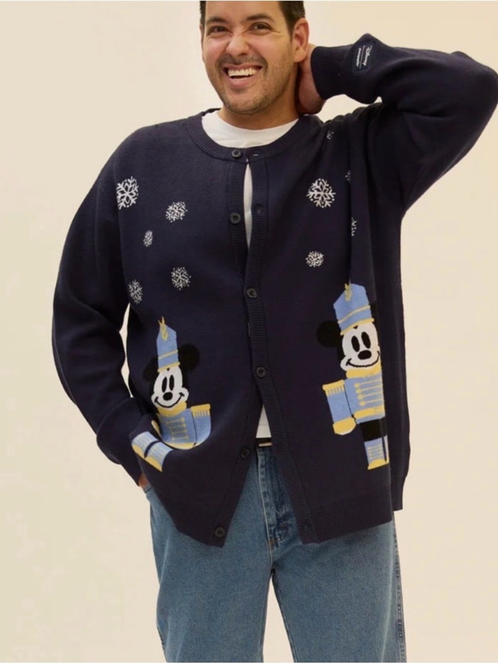 Disney Christmas - MICKEY NUTCRACKER CARDIGAN (4x) - Picture 4 of 10